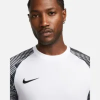 Nike – Dri-FIT Academy T-Shirt Uomo Bianco/Nero – Maglia Tecnica Slim Fit per Allenamento e Calcio - immagine 5