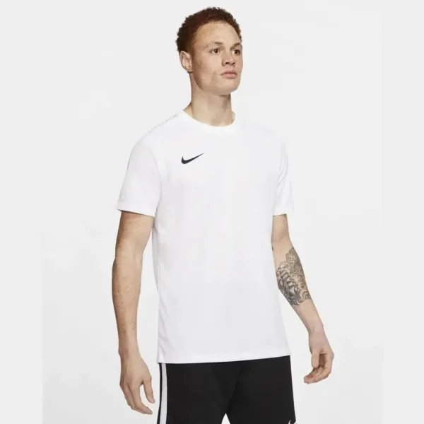 Nike – Maglia Park VII da Uomo – T-shirt Tecnica Bianca in Tessuto Traspirante Dri-FIT per Allenamento e Sport - immagine 3