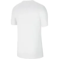 Nike – Maglietta Team Club 20 Bianca Uomo – T-shirt Sportiva in Cotone Traspirante – Comfort e Stile Casual - immagine 2