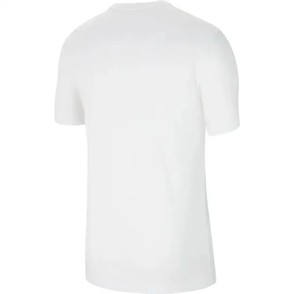 Nike – Maglietta Team Club 20 Bianca Uomo – T-shirt Sportiva in Cotone Traspirante – Comfort e Stile Casual - immagine 2