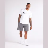 Nike – Maglietta Team Club 20 Bianca Uomo – T-shirt Sportiva in Cotone Traspirante – Comfort e Stile Casual - immagine 5