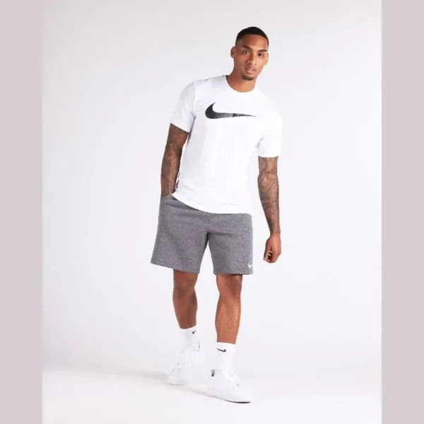 Nike – Maglietta Team Club 20 Bianca Uomo – T-shirt Sportiva in Cotone Traspirante – Comfort e Stile Casual - immagine 5