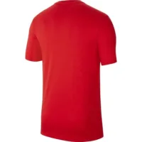 Nike – Maglietta Team Club 20 Rossa Uomo – T-shirt Sportiva in Cotone – Comfort e Stile - immagine 2
