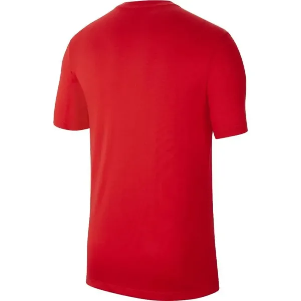 Nike – Maglietta Team Club 20 Rossa Uomo – T-shirt Sportiva in Cotone – Comfort e Stile - immagine 2