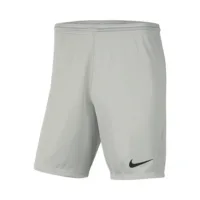 Pantaloncini Nike Park III Grigio per uomo