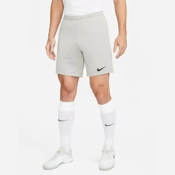 Nike – Pantaloncini Uomo Park III Grigi – Traspiranti e Comodi per lo Sport - immagine 8