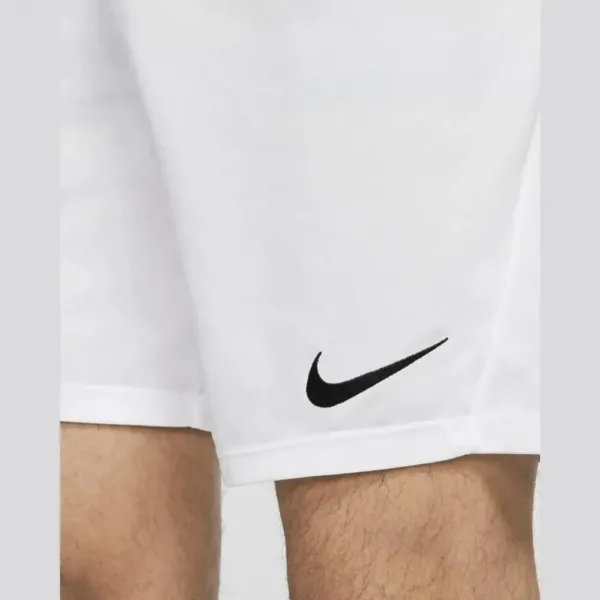 Nike- League Knit III Pantaloncini da Calcio Uomo – Bianchi - Traspiranti Dri-FIT - Allenamento e Gara - immagine 4