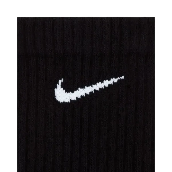 Nike - Set 3 Paia Calzini Everyday Cushioned Unisex - Neri - Dri-FIT, Traspiranti, Comfort Daily - immagine 5