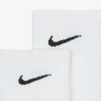 Nike - Set 3 Paia Calzini Everyday Cushioned Unisex - Bianchi - Dri-FIT, Traspiranti, Sportivi - immagine 3