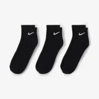 Nike Everyday – Set 3 Paia Calzini Unisex Neri – Confortevoli e Traspiranti per Sport e Uso Quotidiano - immagine 4