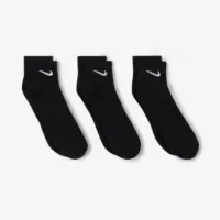 Nike Everyday – Set 3 Paia Calzini Unisex Neri – Confortevoli e Traspiranti per Sport e Uso Quotidiano - immagine 3