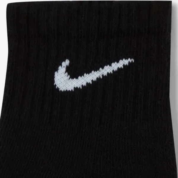 Nike Everyday – Set 3 Paia Calzini Unisex – Neri, Grigi, Bianchi – Comodi e Traspiranti per Sport e Uso - immagine 6