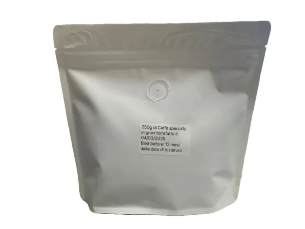 Caffè Rocard® | In Grani di Specialità | Monorigine Brasile | 100% Arabica | Specialty Coffee | Tostatura Artigianale | Confezione 250 Gr | Rotondo e morbido con sentori di nocciola e mandarino | - immagine 2