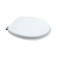 Sedile WC Universale Rocard® – Copriwater Bianco in Legno MDF, Robusto e Compatibile con Tutti i Sanitari - immagine 5
