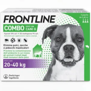 BOEHRINGER Frontline Combo 3 Pipette per Cani Taglia L (20-40 kg)
