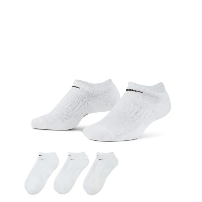 Nike calzini bassi everyday cushioned bianco