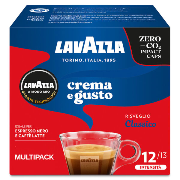 Lavazza A Modo Mio Crema e Gusto Classico – Capsule Originali – Caffè Intenso e Equilibrato per Macchine A Modo Mio - immagine 1