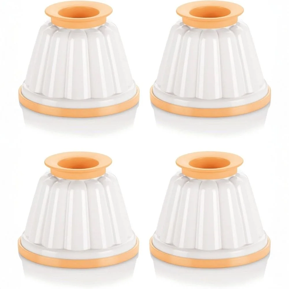 17349-jpg.webp Tescoma - Delicia – Set 4 Stampi per Budino in Plastica Resistente, Ideali per Dessert Fatti in Casa - immagine 1