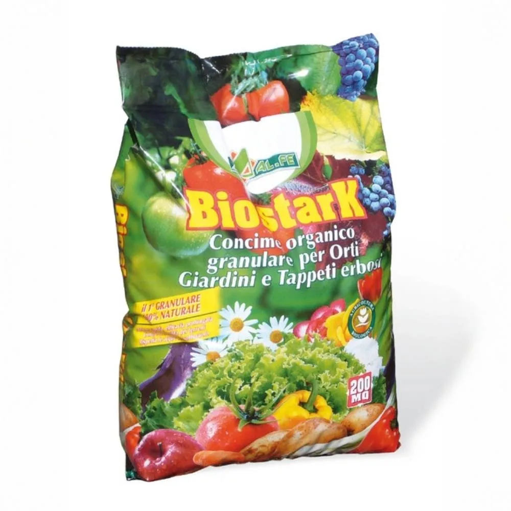 Alfe Concime Organico Biostark fertilizzante granulare