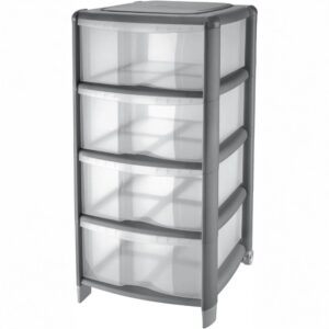 Tontarelli Cassettiera Bambu 4 Cassetti