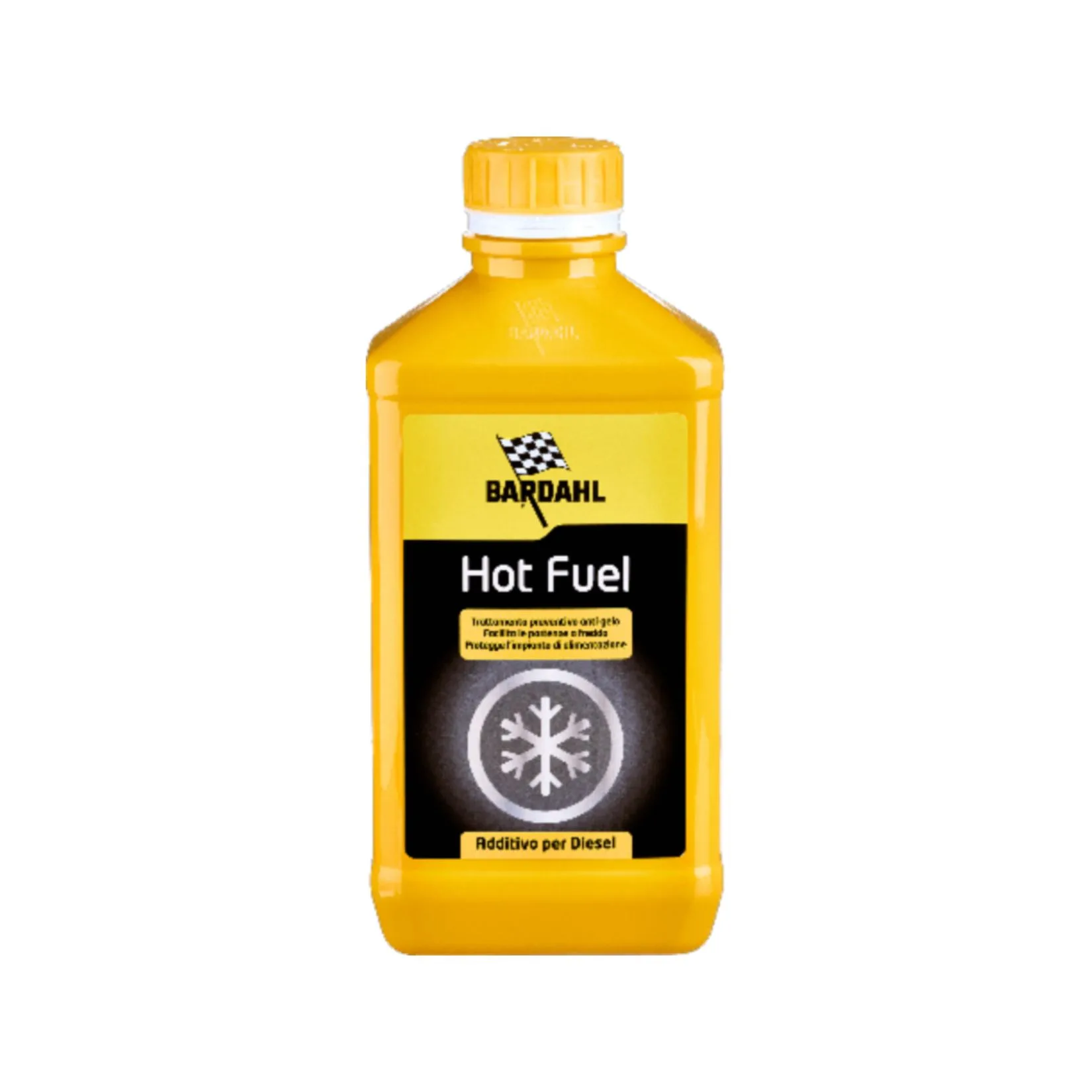 Bardahl Hot Fuel 1L – Additivo antigelo per motori diesel protegge da cristalli di paraffina e migliora la combustione