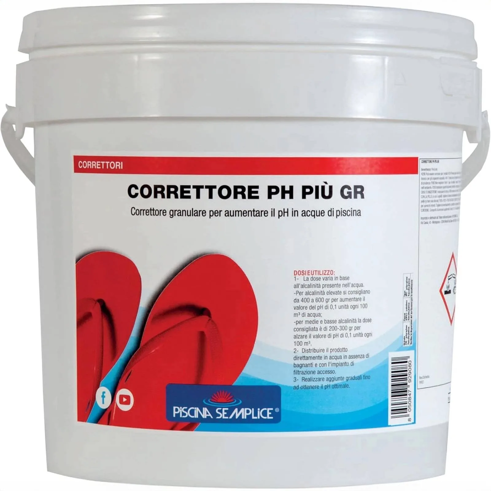Lapi Correttore Ph granulare 10 kg