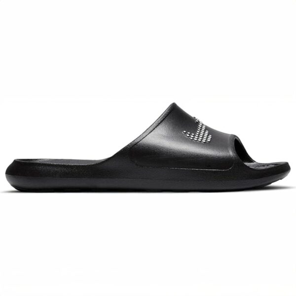 Nike Victori One Shower Slide – Ciabatte Doccia e Piscina Uomo Bianco e Nero – Antiscivolo, Leggere e Comode - immagine 5