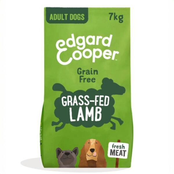 Crocchette Edgard & Cooper Agnello Fresco per cani adulti confezione da 7 kg