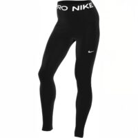 Nike Pro – Leggings Donna Vita Media con Inserti in Mesh – Traspiranti, Aderenti e Comodi – Colore: Nero - immagine 2
