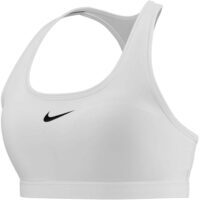 Nike Performance Bra – Reggiseno Sportivo Donna Bianco – Sostegno Medio, Traspirante e Confortevole - immagine 2