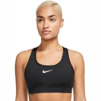 Nike Performance Bra – Reggiseno Sportivo Donna Nero – Sostegno Medio, Traspirante e Confortevole - immagine 2