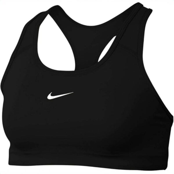 Nike Performance Bra – Reggiseno Sportivo Donna Nero – Sostegno Medio, Traspirante e Confortevole - immagine 4