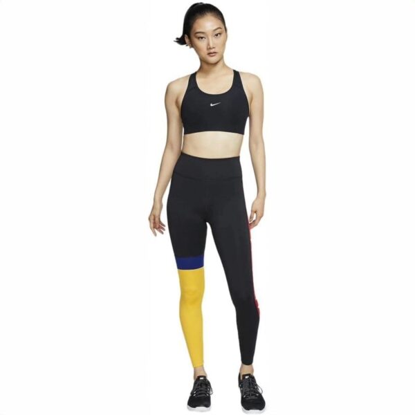 Nike Performance Bra – Reggiseno Sportivo Donna Nero – Sostegno Medio, Traspirante e Confortevole - immagine 6