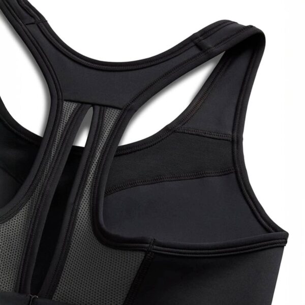 Nike Swoosh High Support – Reggiseno Sportivo Donna Nero – Sostegno Elevato, Traspirante e Confortevole - immagine 6