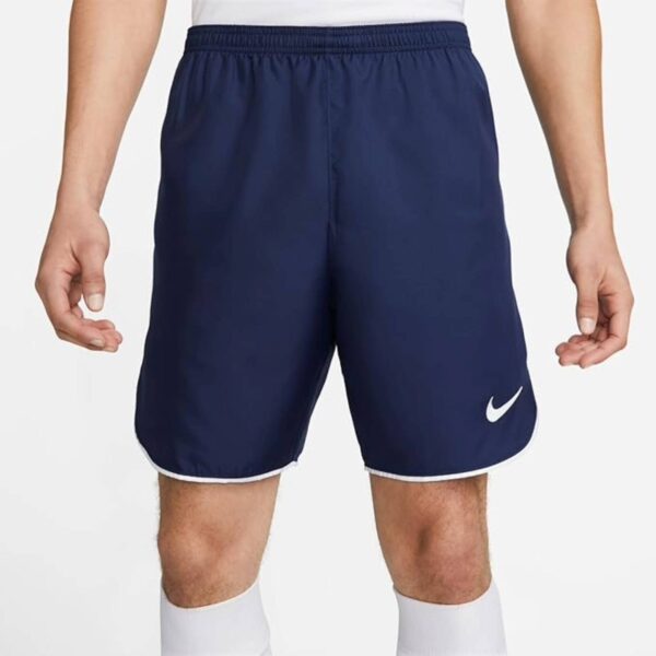 Nike Laser – Pantaloncini Uomo Allenamento e Calcio – Leggeri e Traspiranti – Colore: Blu - immagine 4