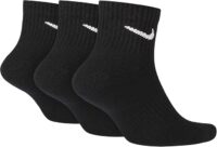 Nike Everyday – Set 3 Paia Calzini Unisex Neri – Confortevoli e Traspiranti per Sport e Uso Quotidiano - immagine 2