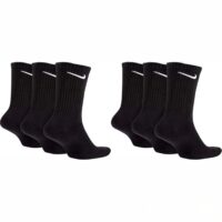 Nike - Set 3 Paia Calzini Everyday Cushioned Unisex - Neri - Dri-FIT, Traspiranti, Comfort Daily - immagine 2