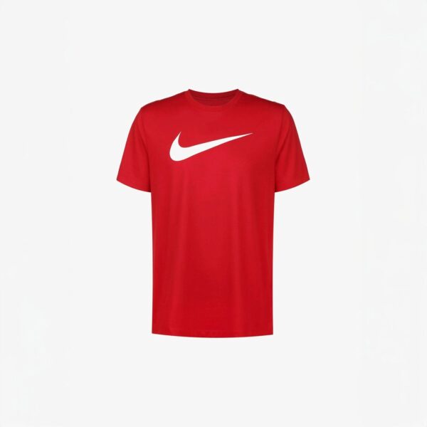 Nike – Maglietta Team Club 20 Rossa Uomo – T-shirt Sportiva in Cotone – Comfort e Stile - immagine 4