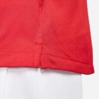 Nike – Dri-FIT Academy – T-Shirt Uomo Bianco/Rosso – Maglia Tecnica Slim Fit per Allenamento e Calcio - immagine 3