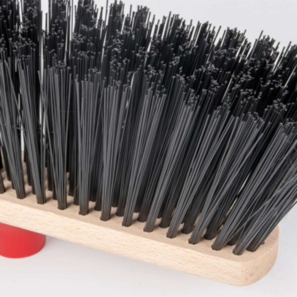La Briantina – Scopa Industriale da Esterno Robusta – Setole Fitte e Rigide – 27,5 cm – SCO03461A - immagine 2