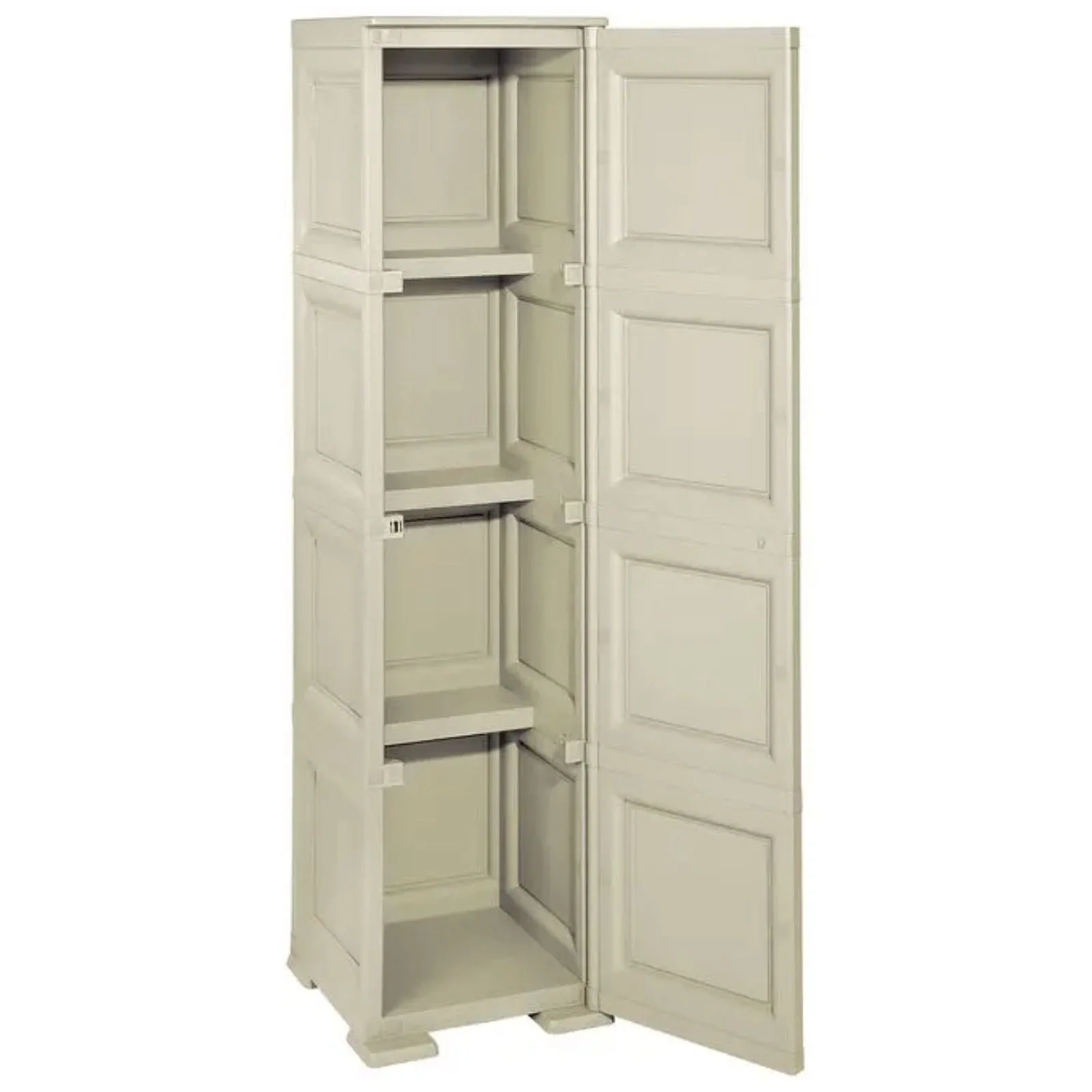 Tontarelli Mobile Portascope Omnimodus 1 Anta 4 Moduli Angora 40x43x164 cm - immagine 2