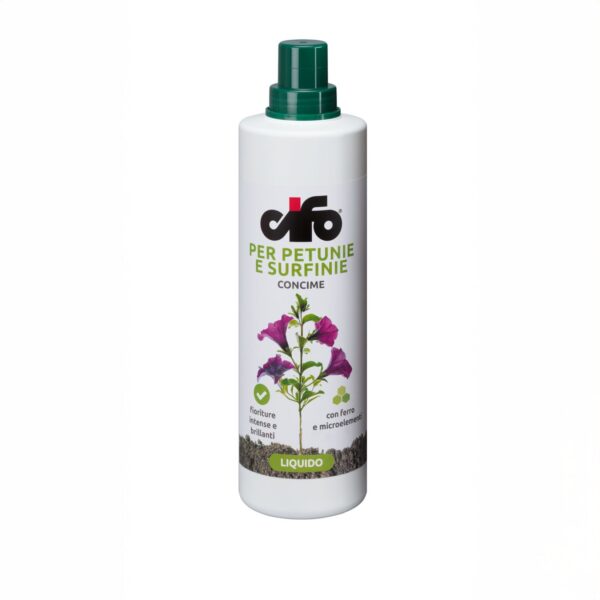 CIFO Concime Petunie e Surfinie 1000ml – Fioriture Intense e Brillanti con Ferro e Microelementi - immagine 1