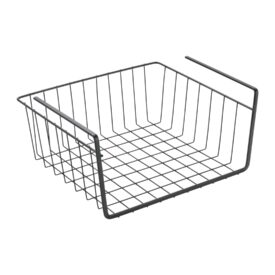 Cestello sottopensile nero organizer cucina salvaspazio
