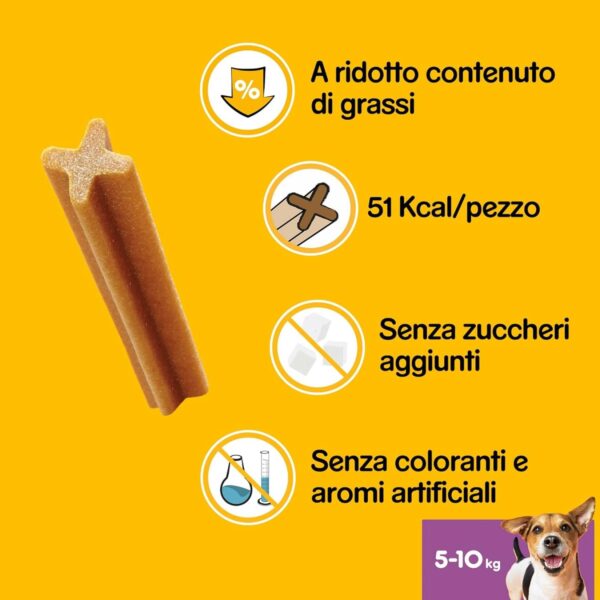 Pedigree Dentastix per Cani Piccola Taglia 5-10 kg – 105 Bastoncini Igiene Orale – 110g - immagine 7
