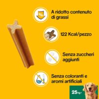 Pedigree Dentastix per Cani Taglia Grande +25 kg – 105 Bastoncini Igiene Orale – Snack Dentale 270g (15 Confezioni da 7 Pezzi) - immagine 7