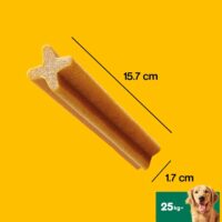 Pedigree Dentastix per Cani Taglia Grande +25 kg – 105 Bastoncini Igiene Orale – Snack Dentale 270g (15 Confezioni da 7 Pezzi) - immagine 6
