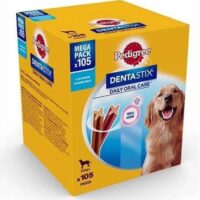 Pedigree Dentastix per Cani Taglia Grande +25 kg – 105 Bastoncini Igiene Orale – Snack Dentale 270g (15 Confezioni da 7 Pezzi) - immagine 2