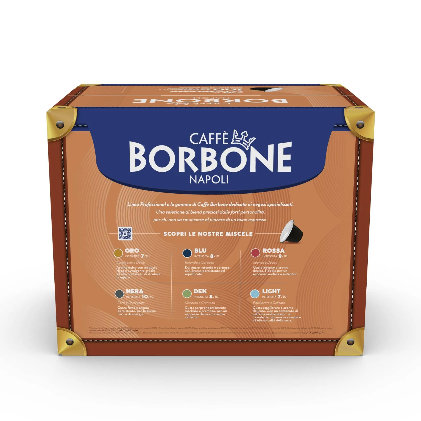 Caffè Borbone Respresso Miscela Blu – Capsule Compatibili con le Macchine ad uso domestico Nespresso®* – Espresso Cremoso e Bilanciato - immagine 5
