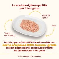 Almo Nature HFC Functional Sterilised Tonno del Pacifico – 24 Bustine da 50g di Alta Qualità -  Cibo Umido Naturale per Gatti Adulti Sterilizzati - immagine 3