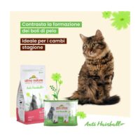 Almo Nature Anti Hairball Pollo – Cibo Umido Naturale per Gatti Adulti – 30 Bustine da 70g (2,1 kg Totali) – Aiuta a Ridurre i Boli di Pelo, Alta Qualità - immagine 5